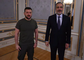 Bakan Fidan, Zelenskiy ile görüştü
