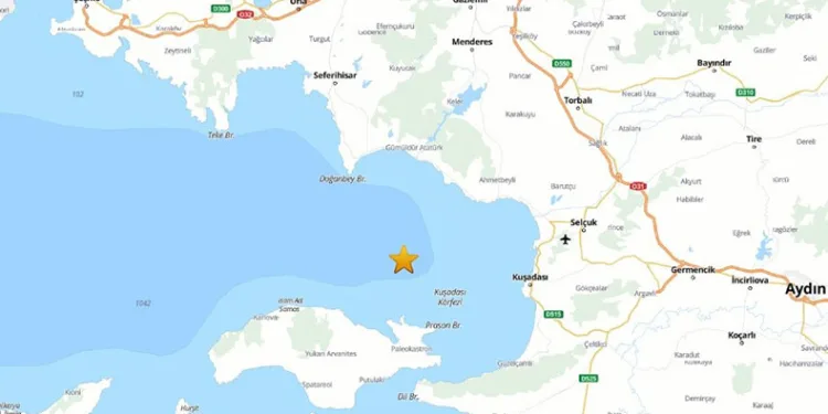 İzmir’de 3.9’luk deprem
