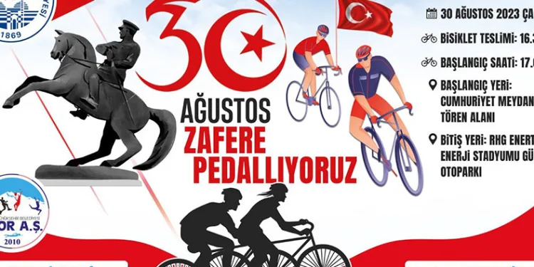 ‘Zafere Pedallıyoruz’ etkinliği