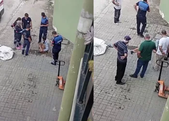 Kağıt toplayıcısından ‘Oscarlık’ bayılma numarası