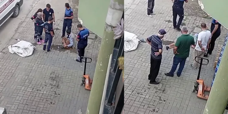 Kağıt toplayıcısından ‘Oscarlık’ bayılma numarası