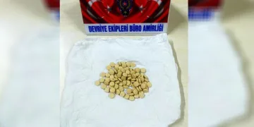 Hatay’da 92 uyuşturucu hap ele geçirildi