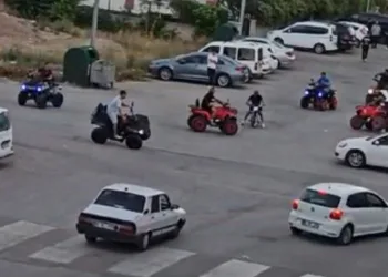 Drift atan ATV sürücülerine ceza yağdı