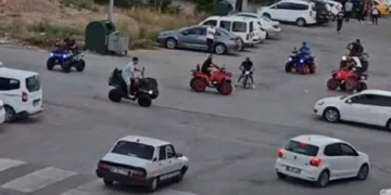 Drift atan ATV sürücülerine ceza yağdı