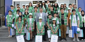 Minik müfettişler görev başında
