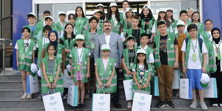 Minik müfettişler görev başında