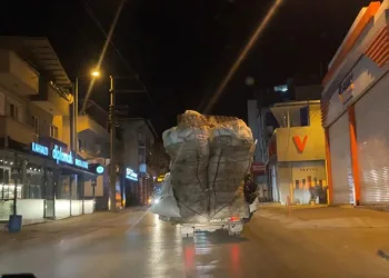 Bursa’da tehlikeli taşımacılık
