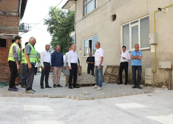Sokaklar parke taşla kaplanıyor