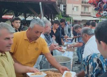 Keşkek Festivali renkli görüntülere sahne oldu