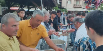 Keşkek Festivali renkli görüntülere sahne oldu