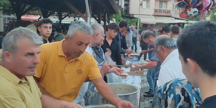Keşkek Festivali renkli görüntülere sahne oldu