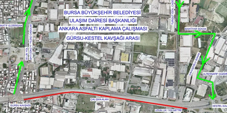 Ankara yolu’nda trafik düzenlemesi