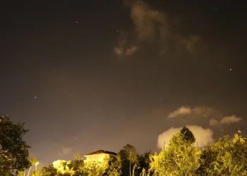 Meteor yağmuru böyle görüntülendi