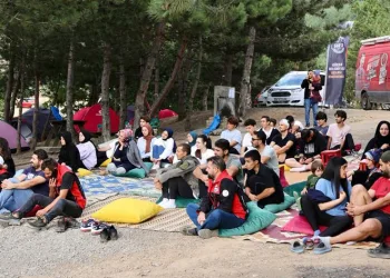 Adrenalin Parkta afet eğitimi