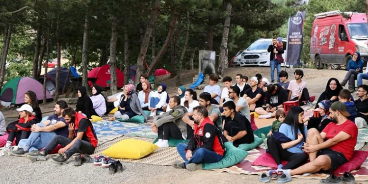 Adrenalin Parkta afet eğitimi