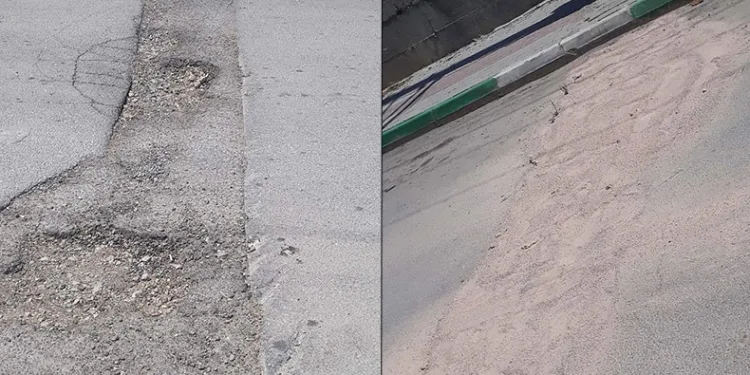 Belediyeden ümidini kesen mahalleli kendi işini kendi yaptı