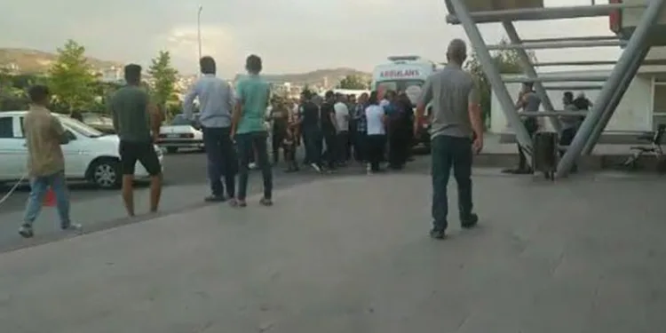20 kişi devlet hastanesini bastı