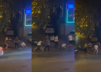 Bursa’da yan bakma kavgası