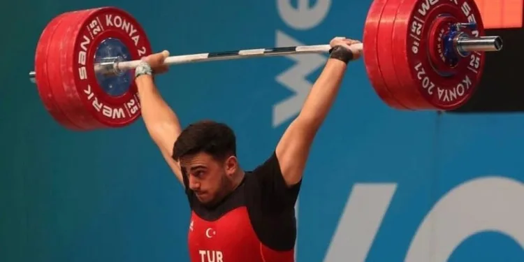 Milli halterci Taner Çağlar, Avrupa üçüncüsü oldu