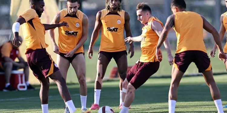 Galatasaray, Olimpija Ljubljana maçının taktiğini çalıştı