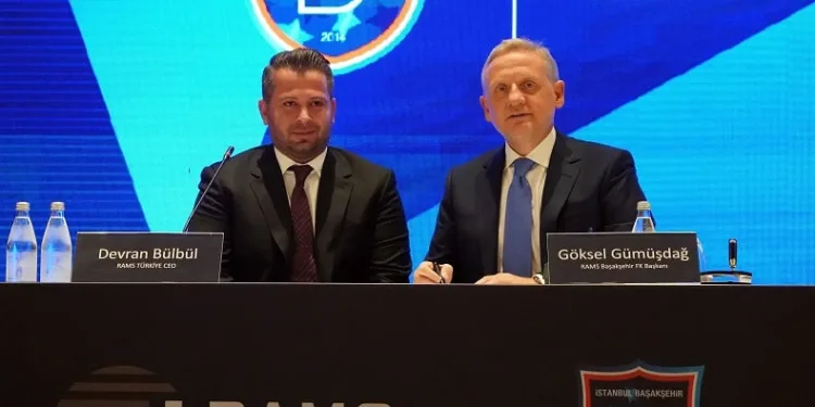 Başakşehir ile Rams Global arasında isim sponsorluğu imza töreni düzenlendi