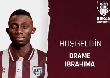 Bandırmaspor Drame İbrahima ile 3 yıllık sözleşme imzaladı