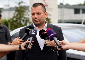 Trabzonspor Başkanı Ertuğrul Doğan, TFF Başkanı Büyükekşi’yi ziyaret etti