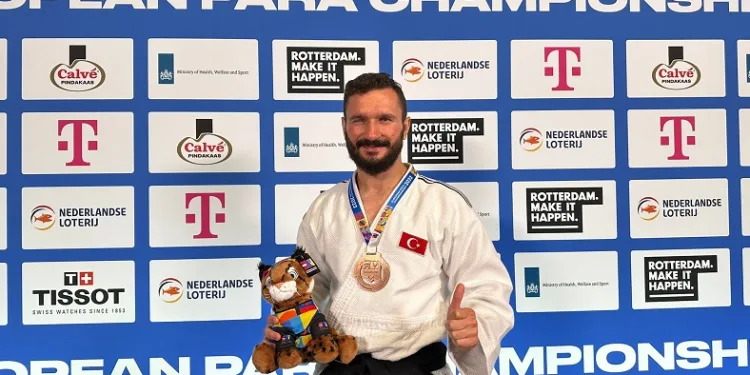 Nilüfer’in Milli sporcusu Yasin Çimciler Avrupa üçüncüsü oldu
