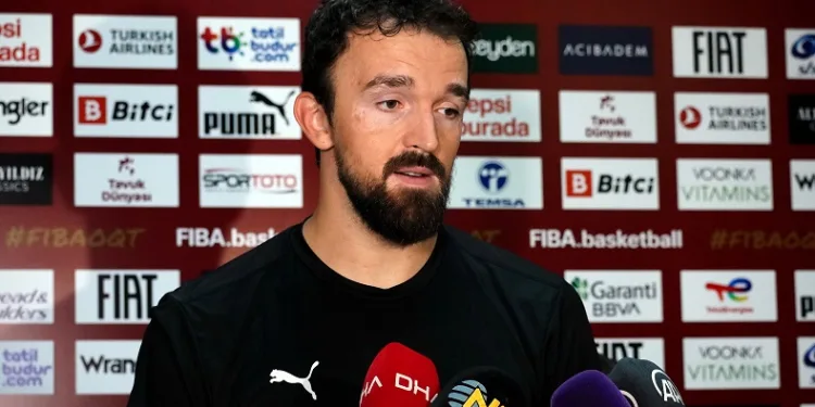 Milli basketbolcu Sertaç Şanlı: “Zor bir turnuva olacak, bunun farkındayız”