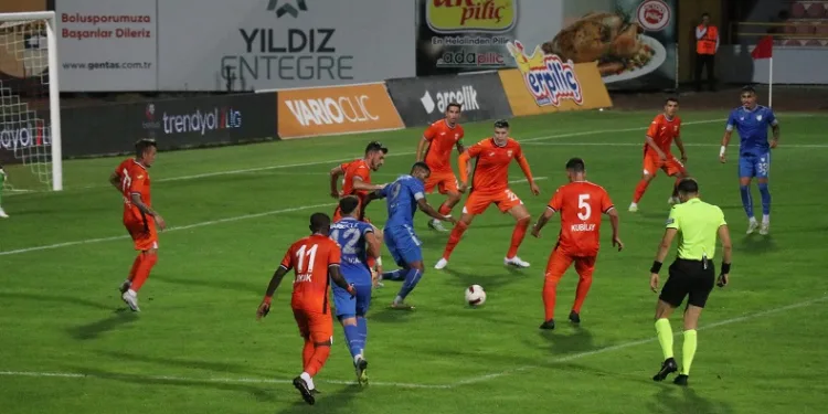 Trendyol 1. Lig: Boluspor: 0 – Adanaspor: 2