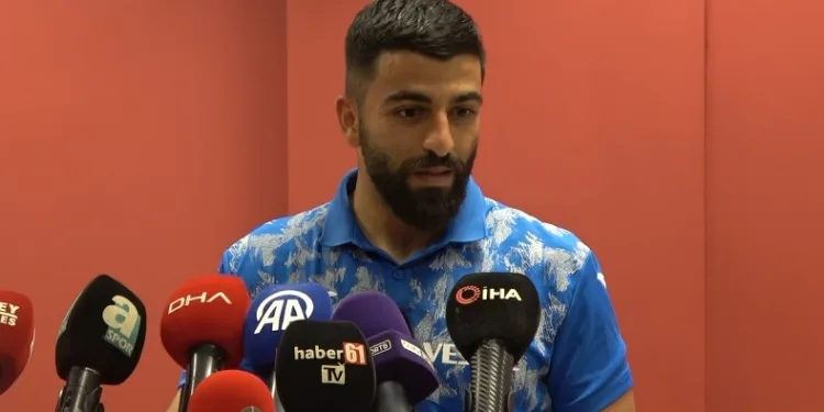 Trabzonsporlu futbolcu Umut Bozok: “Önümüzdeki hafta çok zor bir maç var”