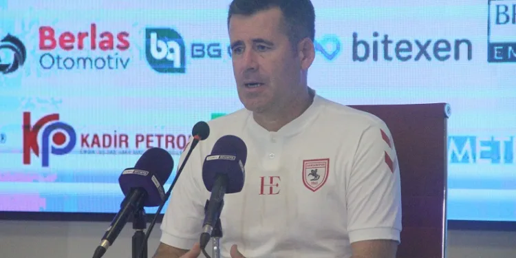 Y. Samsunspor Teknik Direktörü Hüseyin Eroğlu: “Galibiyetle ayrılabilirdik”