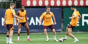 Galatasaray, Olimpija Ljubljana maçı hazırlıklarını tamamladı