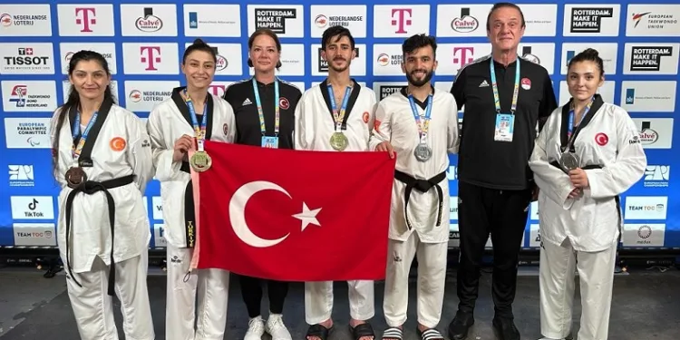 Avrupa Paralimpik Şampiyonası’nda 5 madalya birden