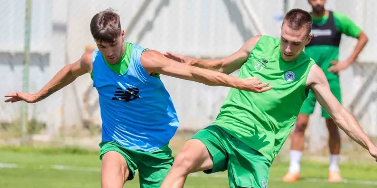 Konyaspor, Antalyaspor maçı hazırlıklarını sürdürdü