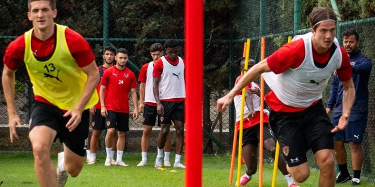 Hatayspor, Kasımpaşa maçı hazırlıklarını sürdürüyor