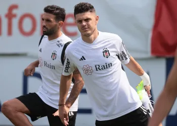 Beşiktaş’ta Milot Rashica ilk idmanına çıktı