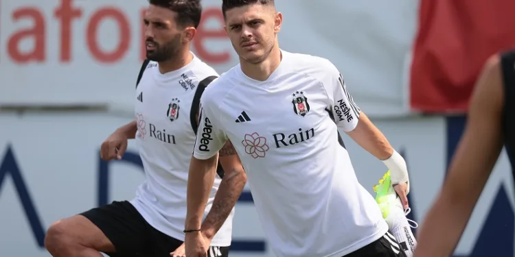 Beşiktaş’ta Milot Rashica ilk idmanına çıktı