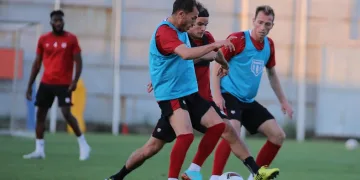 Sivasspor, Antalyaspor maçı hazırlıklarını sürdürüyor