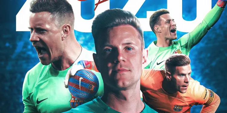 Barcelona, Marc-Andre ter Stegen’in sözleşmesini 2028 yılına uzattı