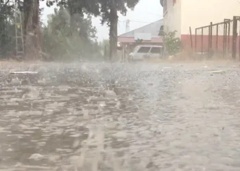 Mersin’de sağanak yağmur