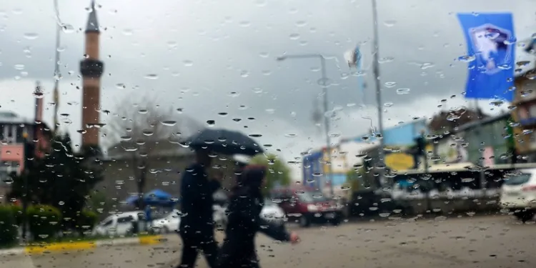 Erzurum için sağanak yağış uyarısı