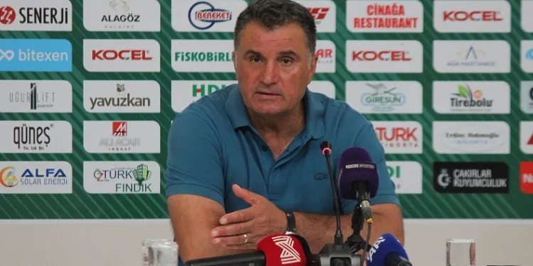 Giresunspor-Bandırmaspor maçının ardından
