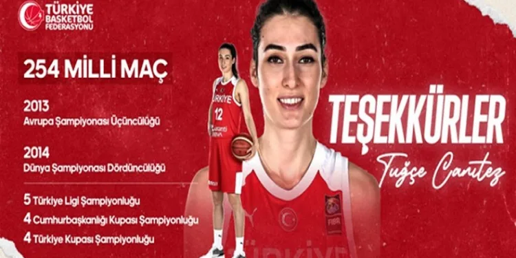 Milli basketbolcu Tuğçe Canıtez, kariyerini noktaladığını açıkladı