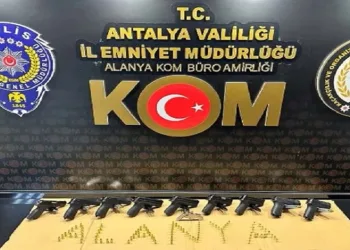 Alanya’da silah ticaretine: 1 tutuklama