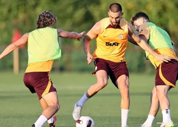 Galatasaray, Zalgiris maçı hazırlıklarını sürdürdü