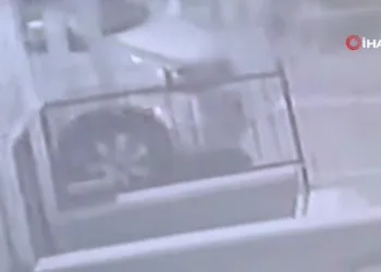 Balkon camından eve giren hırsız