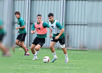 Bursaspor taktik idman yaptı