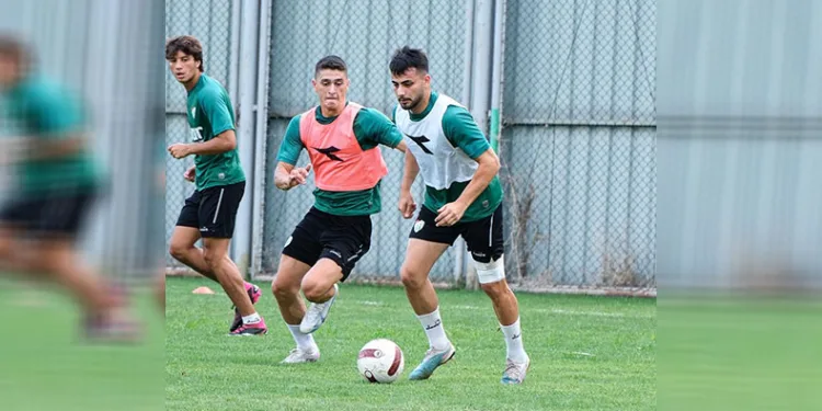 Bursaspor taktik idman yaptı