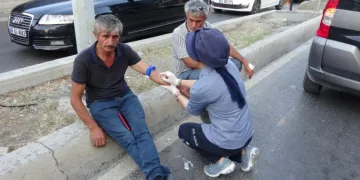 Hatalı dönüş kazayı beraberinde getirdi